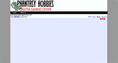 Desktop Screenshot of phantasyhobbies.com